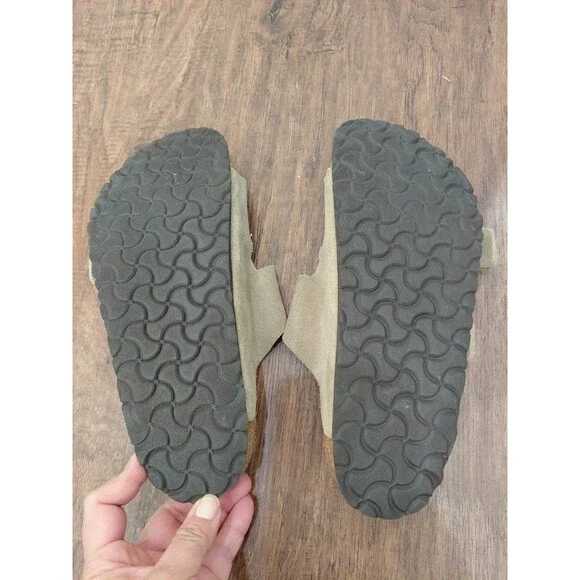 Birkenstock Arizona Suede Soft Footbed Sandals Women's Sz 40EU 9US Regul - Picture 11 of 13
